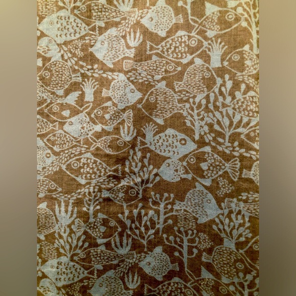 J. Crew Hawaiian Shirt with Fish Motif - Picture 4 of 4